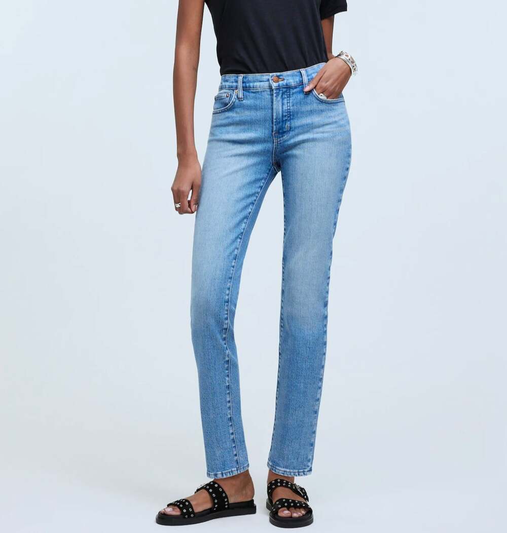 MADEWELL The Mid Rise Perfect Vintage Jean // 26